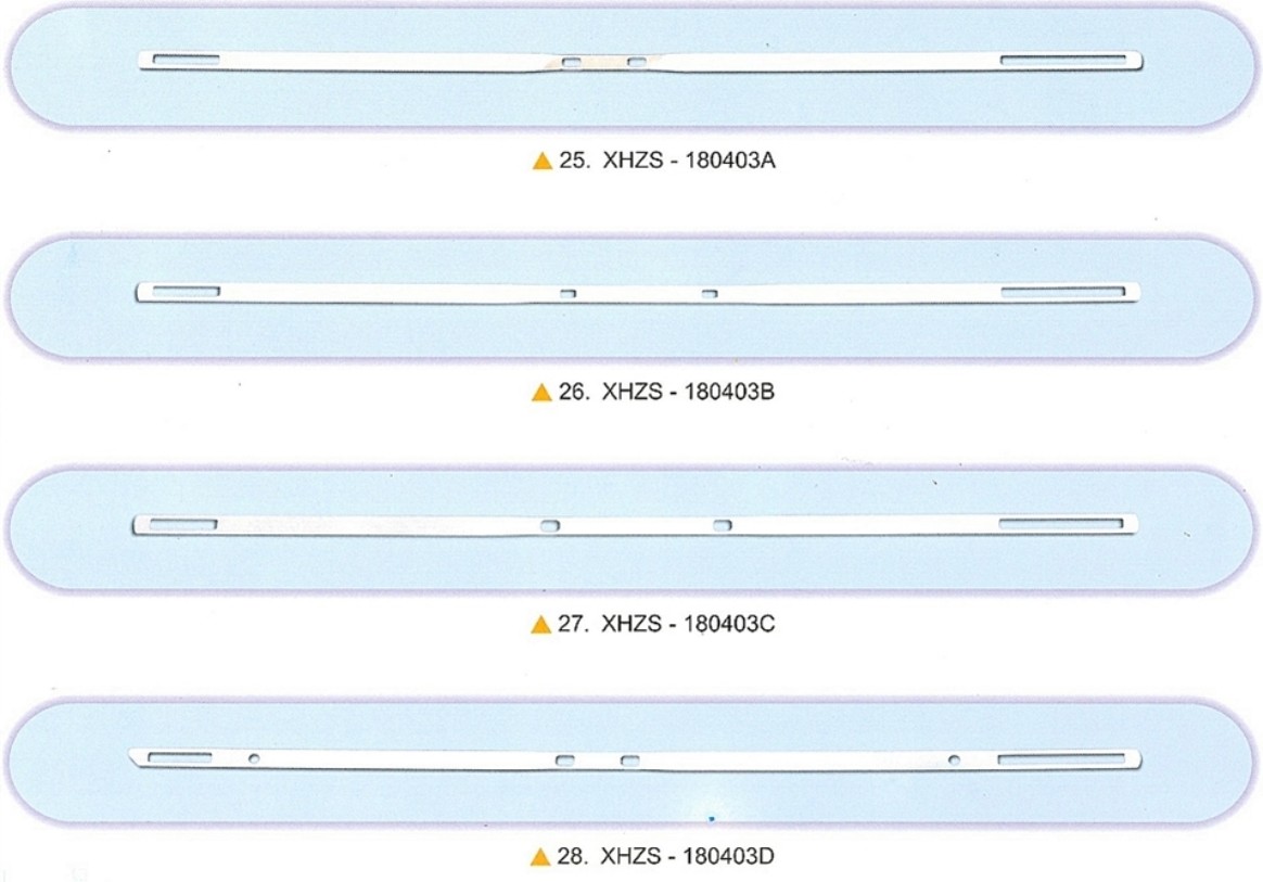 Duplex Knitting SS Wire Heald Wire 180x5.5x0.3 Jakob Muller 163004601