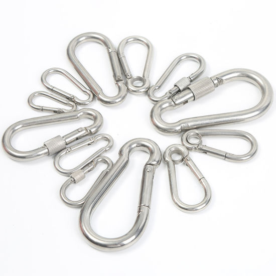 Customizable Stainless Steel Quick Link Spring Snap Hook With Screw Lock for Industrial