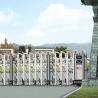 Buy cheap Aluminum Welded Portable Road Electric Retractable Door Automatic Outdoor Gate from wholesalers