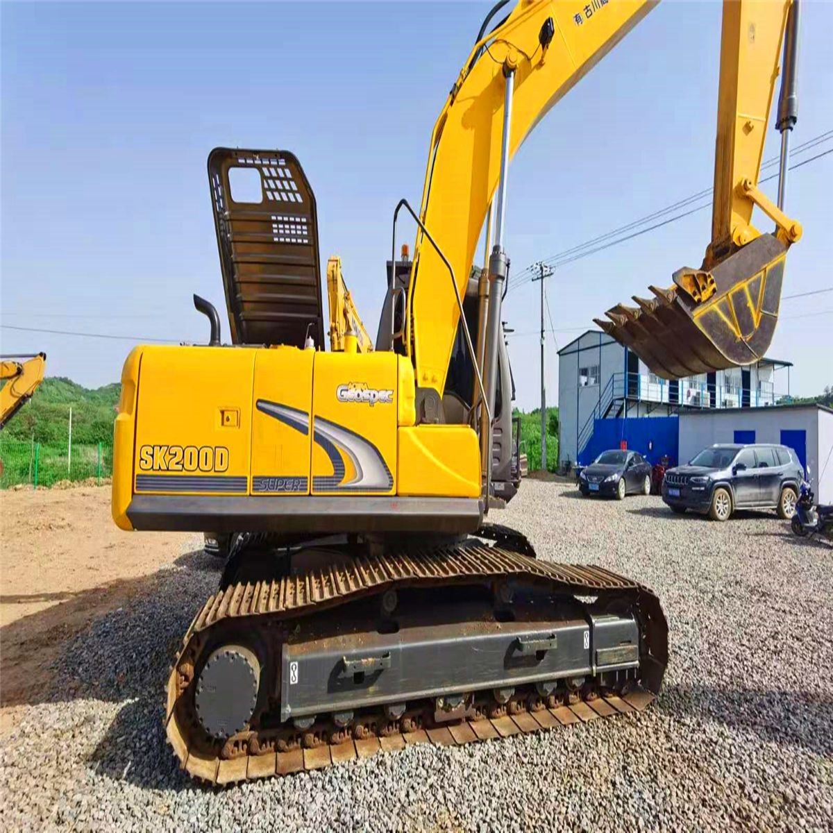 Used Kobelco Digger SK200-8 Secondhand 20ton Big Type Crawler Excavator