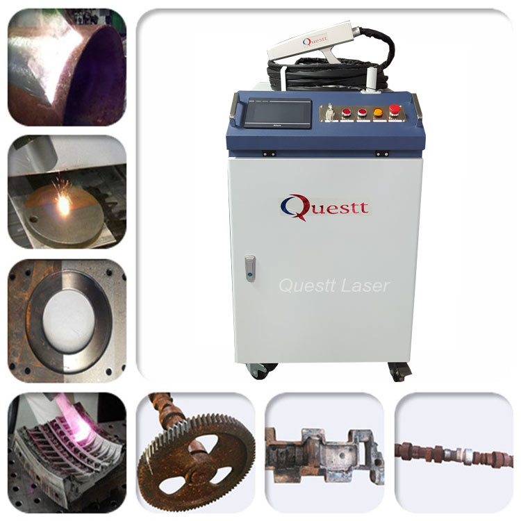 2000W 1000W Raycus JPT IPG Max Laser Rust Removal Machine