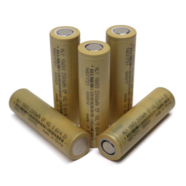 Electric Tools Deep Cycle 18650 Li Ion Battery 2200mah 3.6V High Power