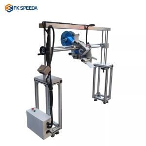 Wooden Packaging Material Automatic Plane Side Labeling Machine Head for