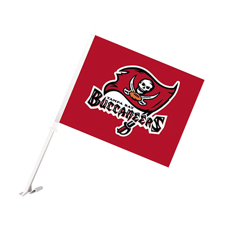 Bucc Flagolden car flags screen printed high quality