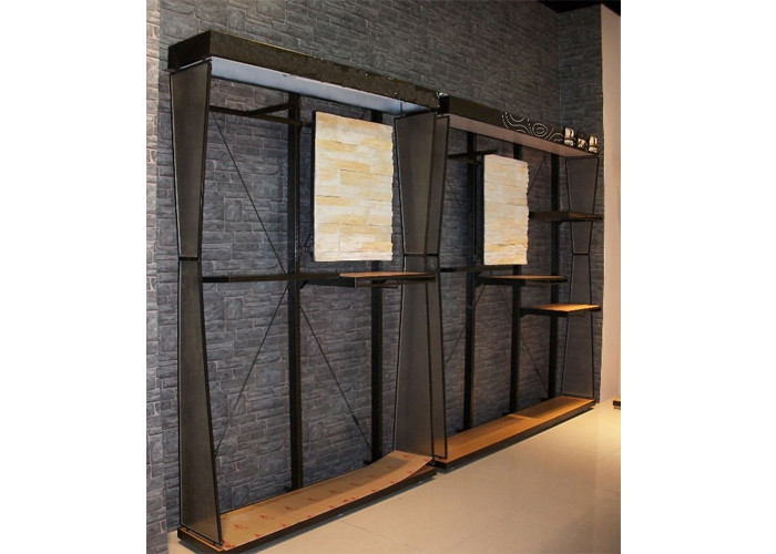 Customized Wall Mounted Shelving Systems , Multi - Funcutional Wooden Shelving Units