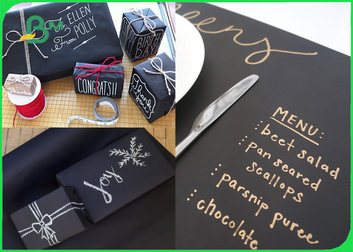 black kraft paper roll