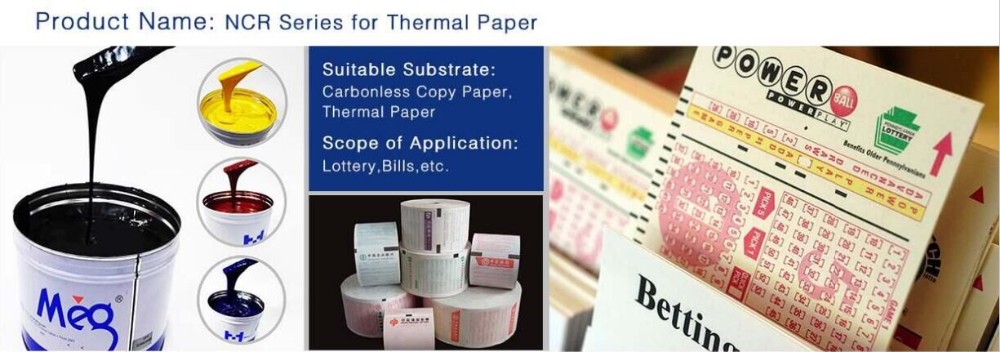 thermal paper uv offset printing ink (for lottery,bills,etc)