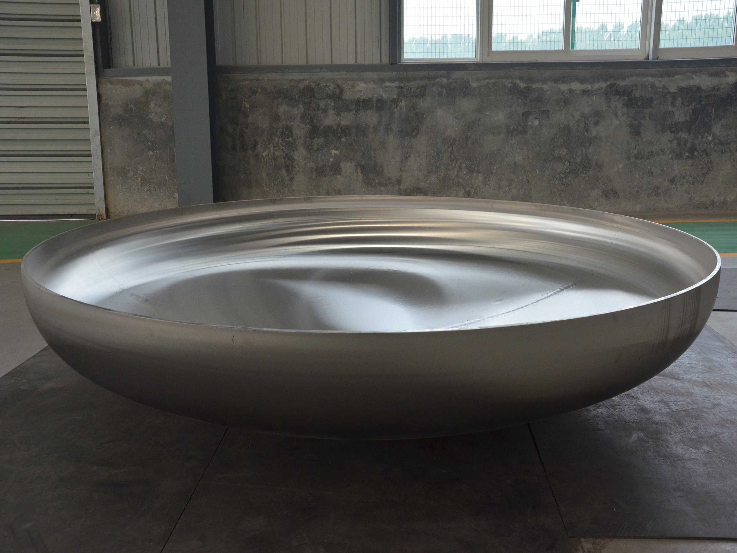 Stainless Steel Elliptical Dished Head for Pressure Vessel Bottom Customized Pressing