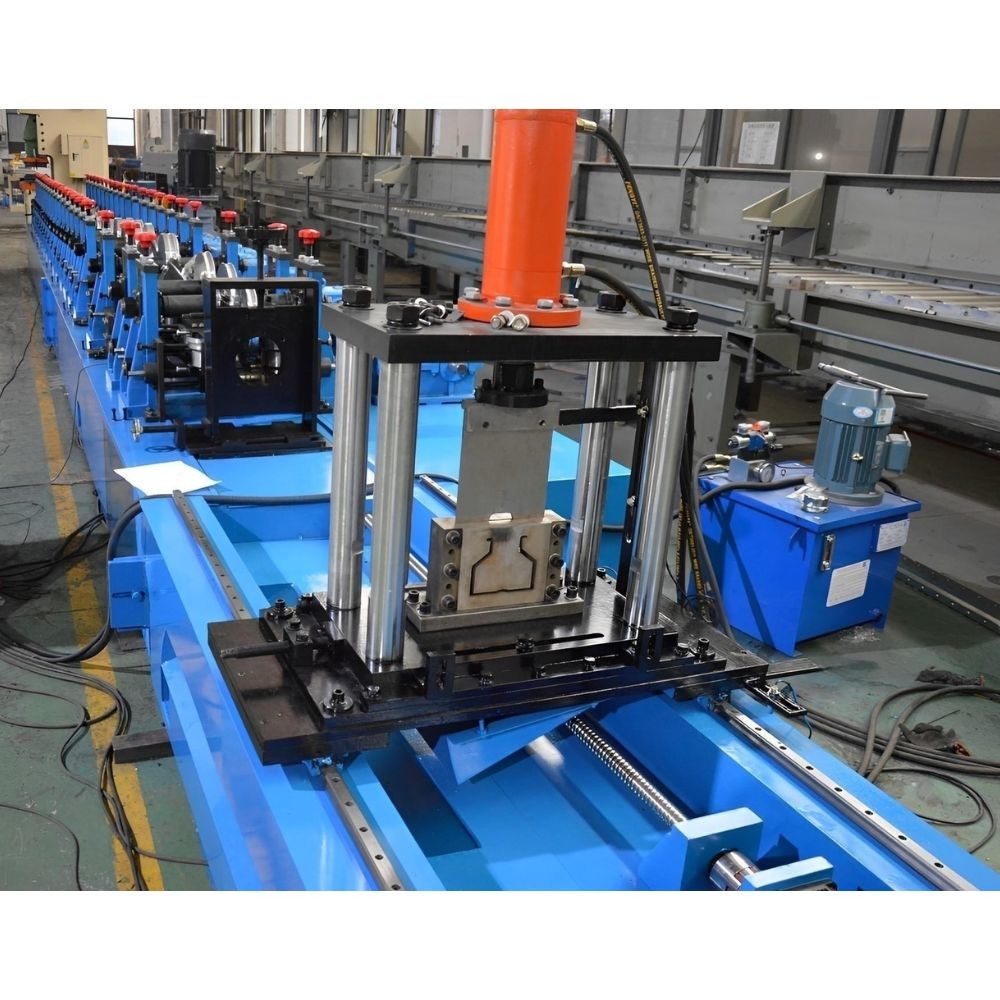 50Hz Upright Rack Roll Forming Machine With 3-5/Min And 100mm Width