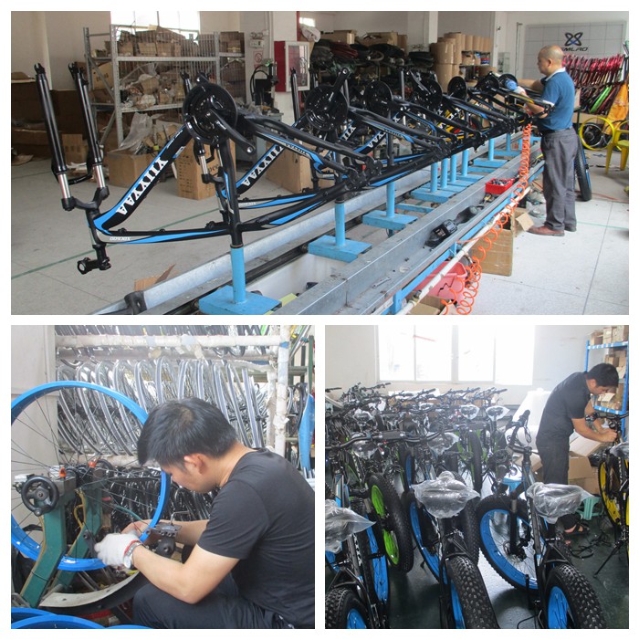 48V Fat Tire Folding Electric Bike , 30-50km/H Folding Electric Fat Bike