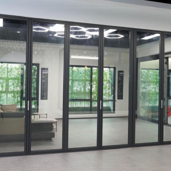 Customized Waterproof Aluminium Frame Bifold Doors with High Durability and