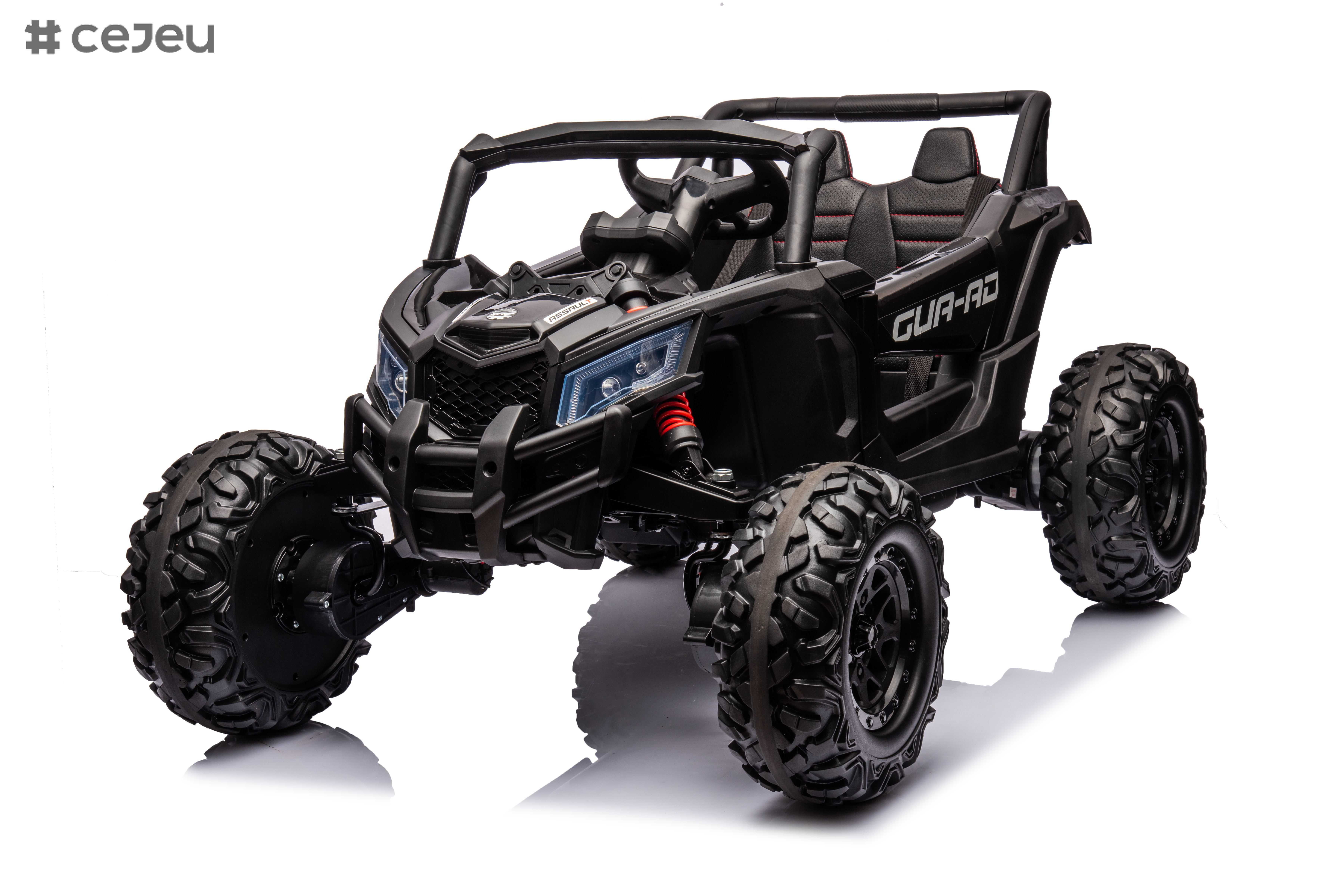 12V Battery Powered Ride on UTV w/ Remote Control, Adjustable Speed & Storage Trunk, Electric Toy Car for Kids