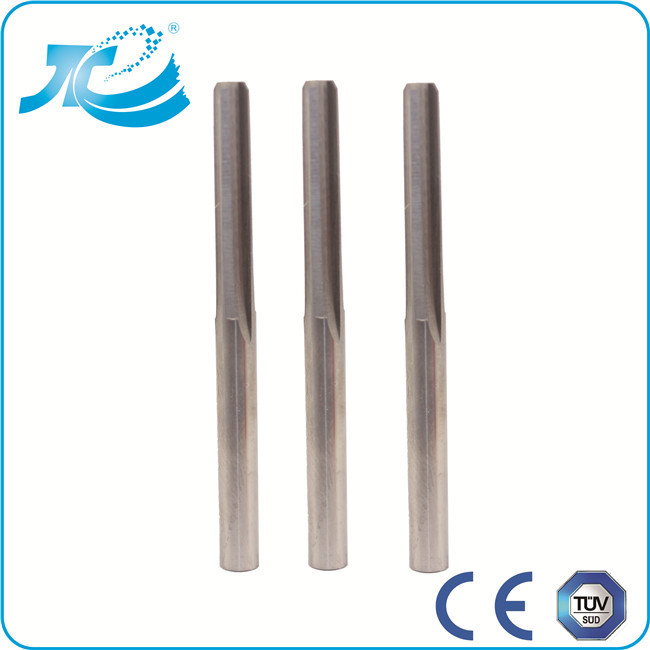 Solid Tungsten Carbide Reamer , Tungsten Steel Reamer with Straight Flute