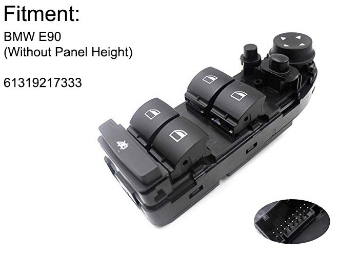 8 Pins Universal Power Window Switch 61319217333 Auto Part BMW X6 E71