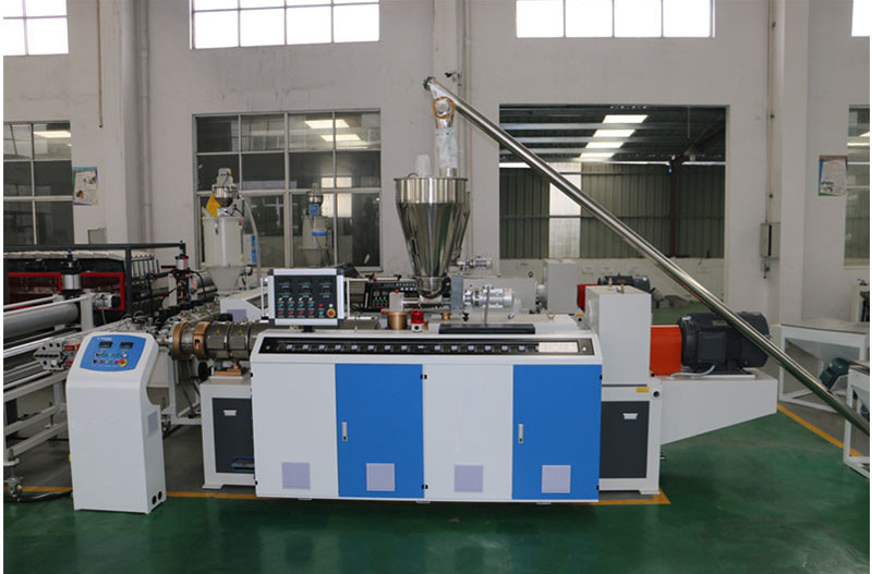 WPC PVC Panel Roof Tile Forming Machine House Ceiling Making Machine