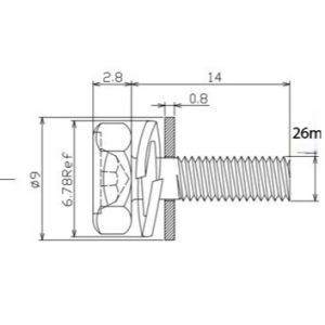 Machine Thread Custom Screws And Fasteners for Customized and Fastening
