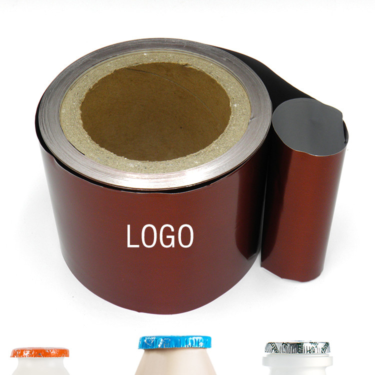0.036mm To 0.038mm Aluminum Foil Bottle Cap Lid Roll Embossing