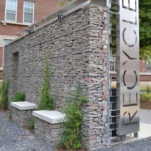  2m X 0.3m X 1m Durable Pre Made Gabion Baskets Galvanized Rock Filled Manufactures