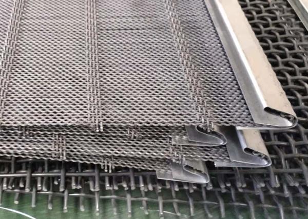 65mn High Tensile Strength 6mm Woven Vibrating Screen Mesh Wear And Abrasion