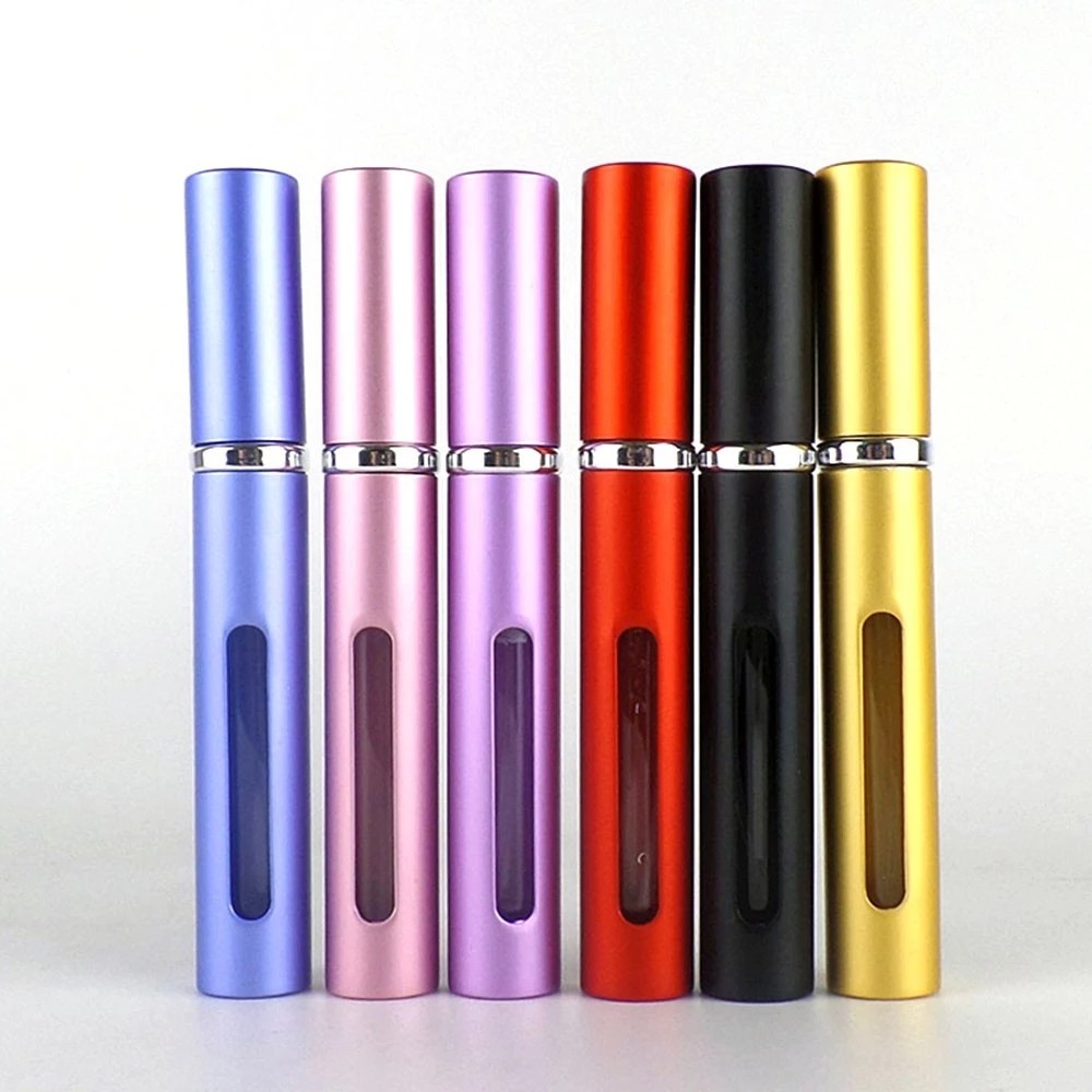 Super Luxury 5ml Aluminium Perfume Bottle , Portable Refillable Perfume Bottle
