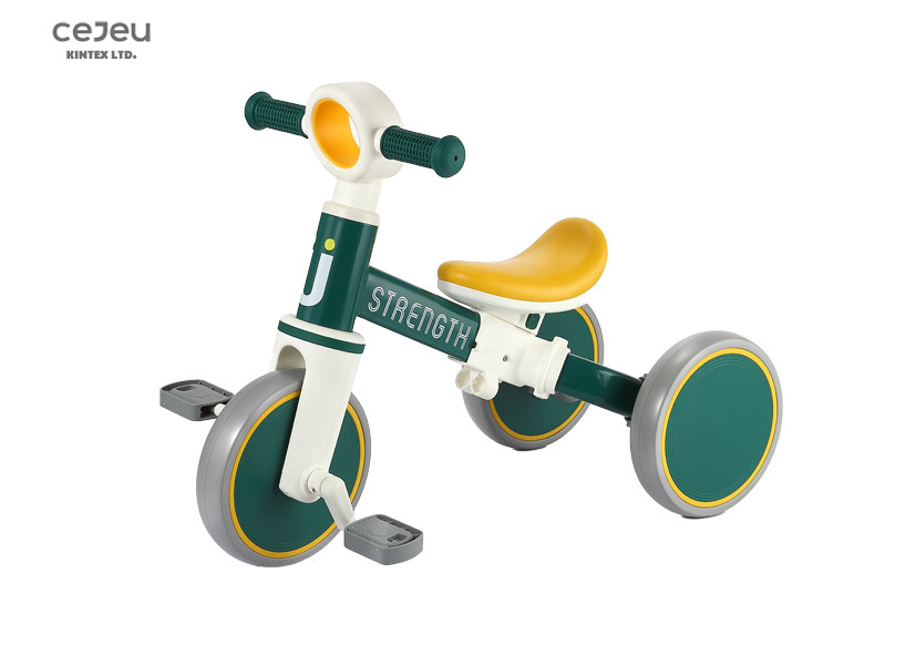 30KGS Load 3 Wheel Balance Bike For 1 - 3 Years Old Kids
