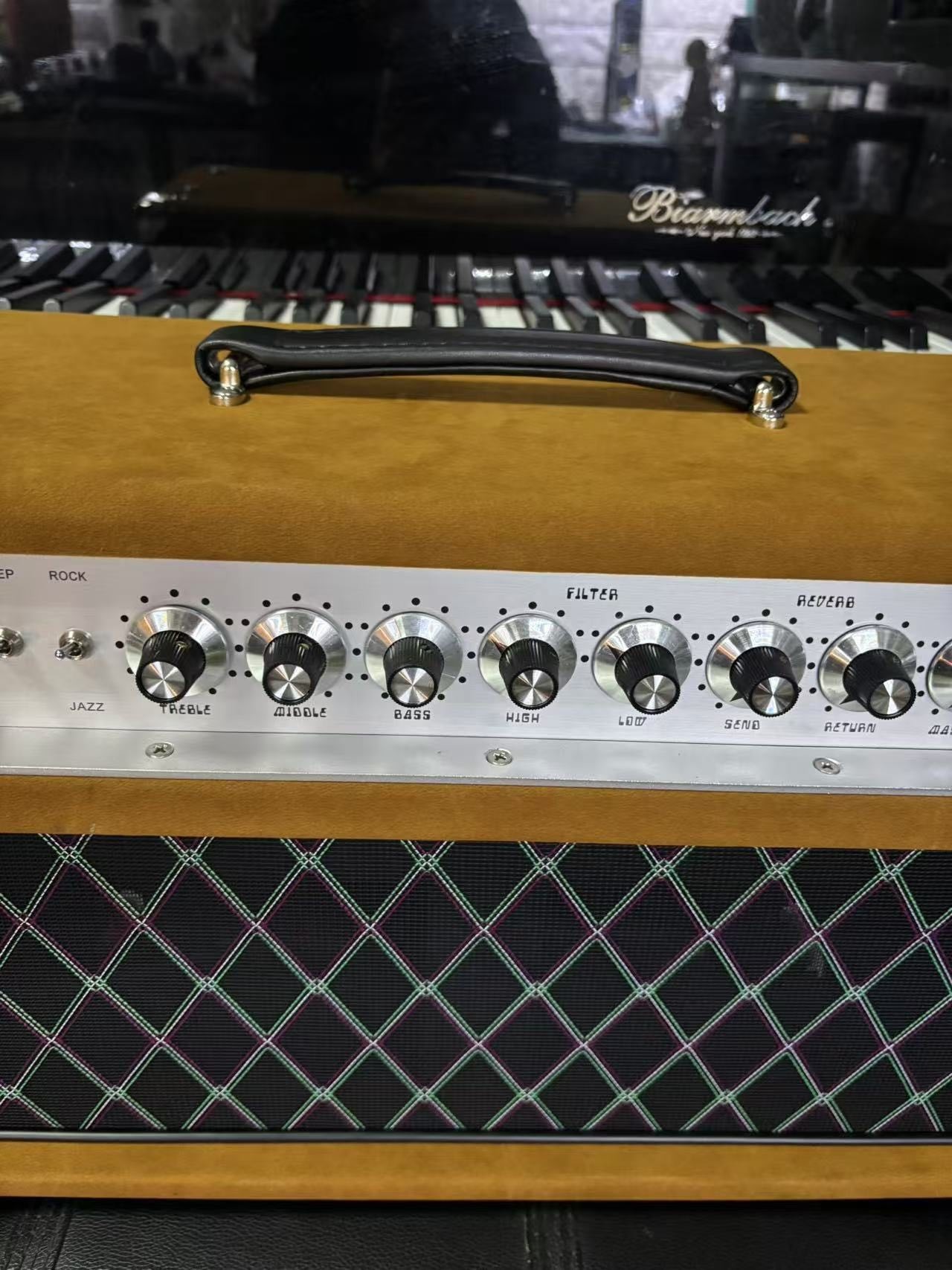 Custom Dumble Steel String Singer Clean Reverb Tone SSS20 ECC83S*5 EH 6V6*2, Handmade Grand Guitar Amp Head 20W 50W 100W Optional