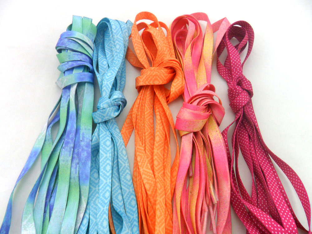 Reflective Multi Colored Shoe Laces For Basketball Player / Sportsman