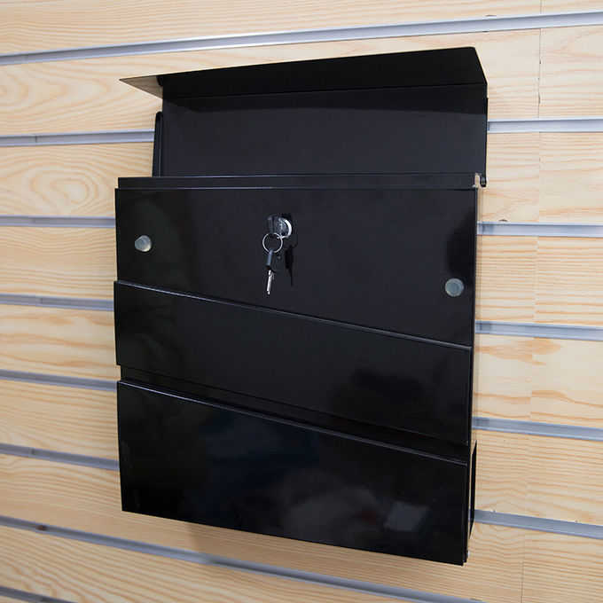 Outdoor Wall Mounted Post Box Waterproof Residential Galvanized Metal Mailbox