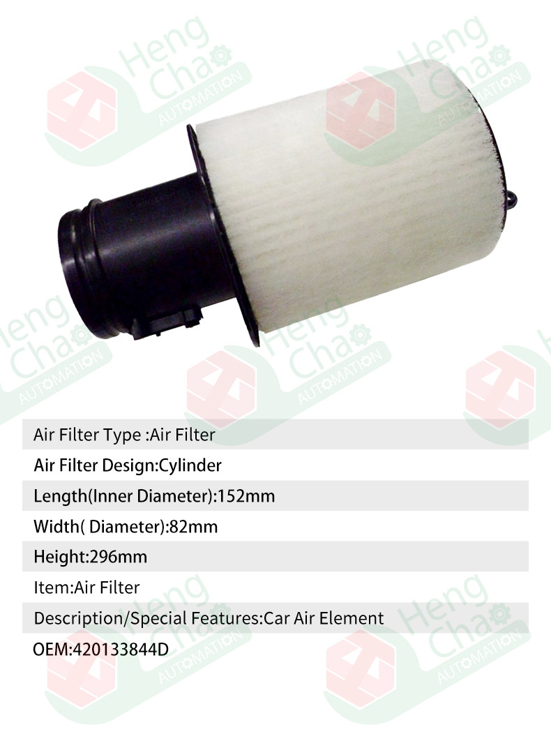 Cylinder Car Air Filter Equipment Produce Car Air Filter OEM 420133844D