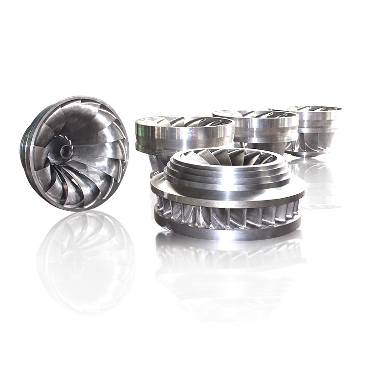 Customized Fixed Welded Blade Angle Hydro Turbine Runner With Surface Treatment