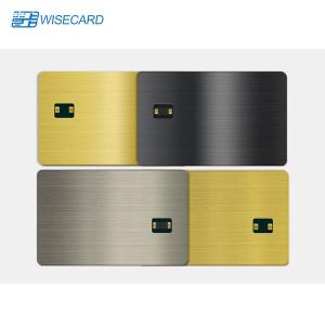 China EMV WCT Chip Smart Cards Secure With Dual Interface Using Screen Printing on sale