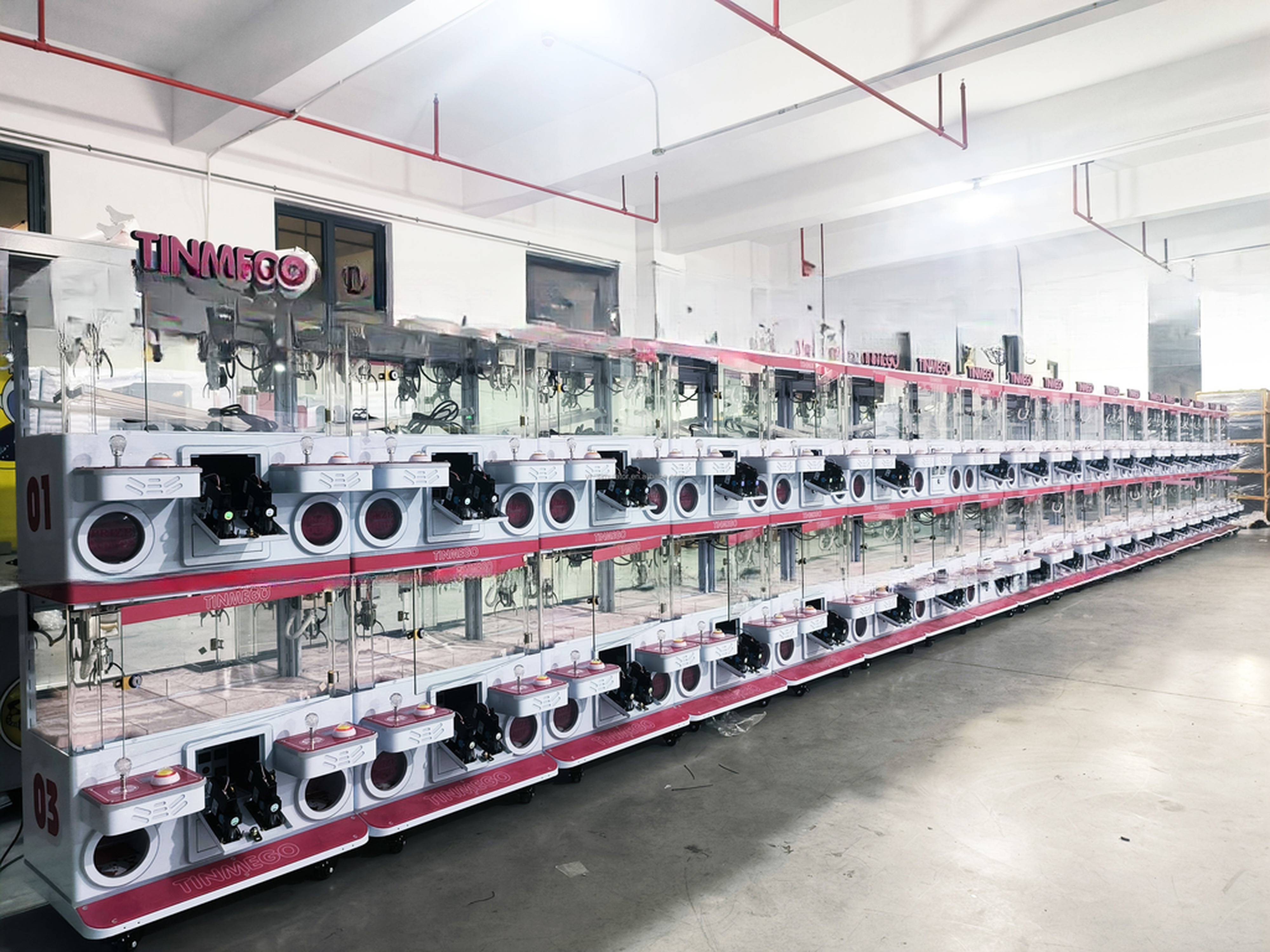 Dreamland Original game machine factory mini toy crane arcade machine mini claw game machine with bill acceptor