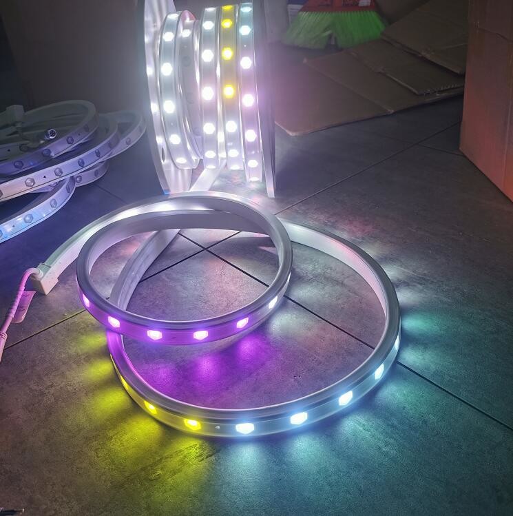 Topsung Led Wall Washer Light Flexible RGB 24W RGBW DMX Control