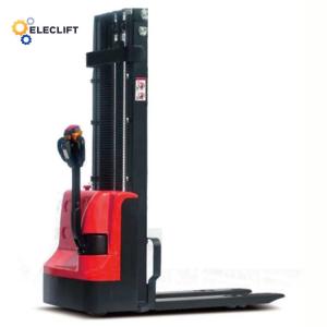  Polyurethane Wheel Full Electric Pallet Stacker 3000mm Lifting Height Manufactures