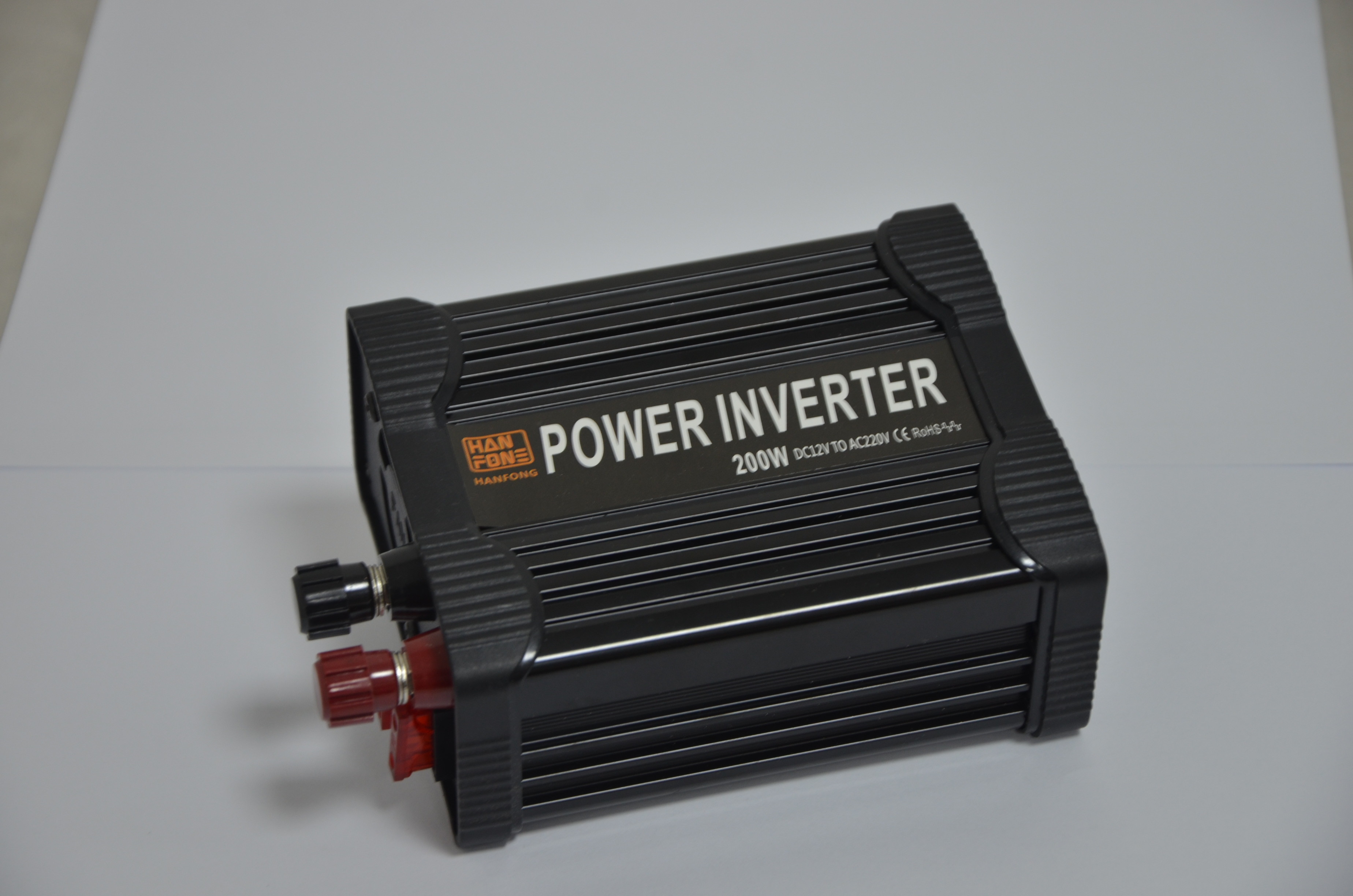 200Watt Car Power Inverter DC 12V to 120V AC Inverter Charger with USB Charger Adapter