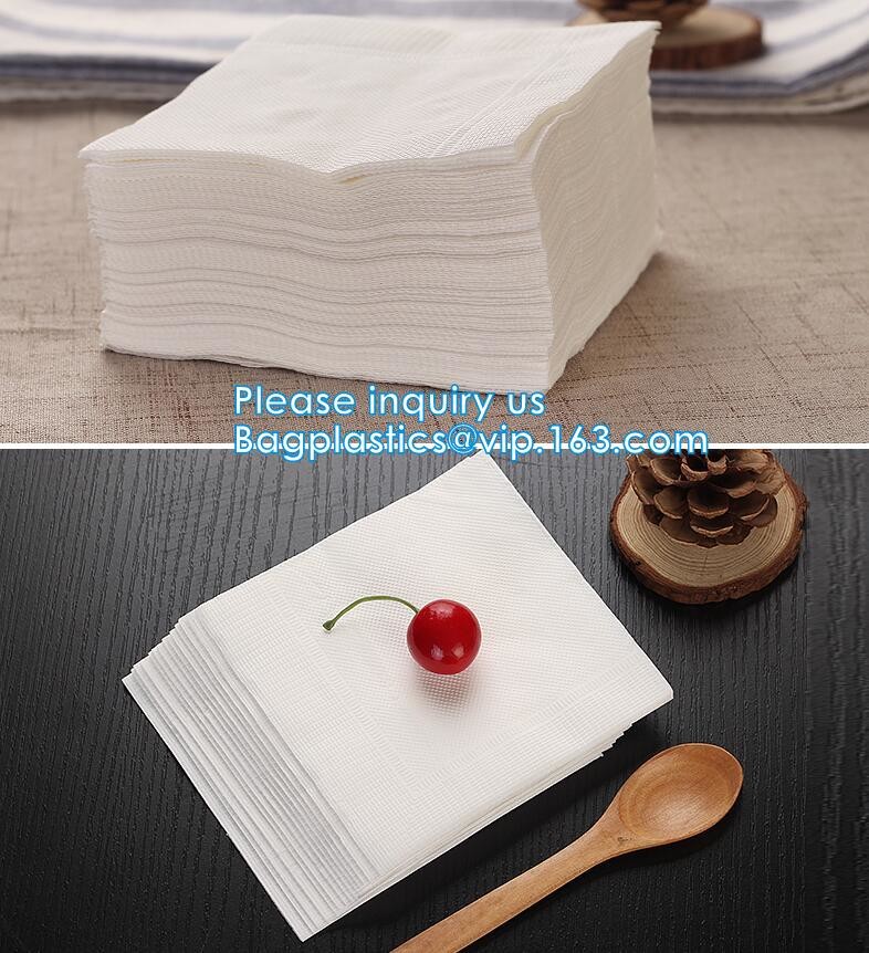 25pcs per pack 3ply Paper Napkins Rose Gold Foil Dots Designs Perfect for Birthday baby shower tableware decorations