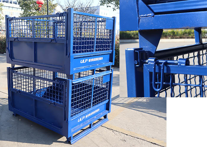 Stillage Collapsible Cage Pallet Manufacturers Woven Wire Mesh 50x50 1.5T