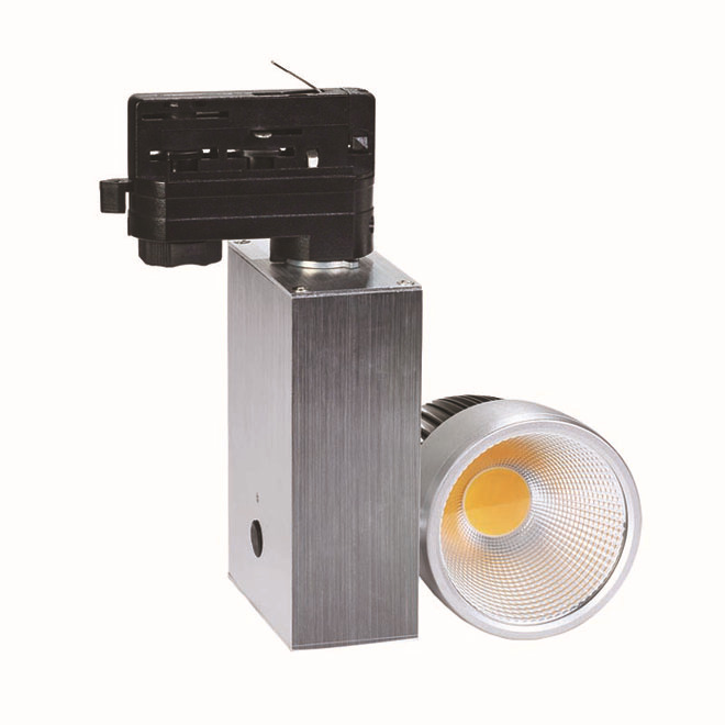 TIWIN Top Quality High CRI High Power Black Commercial 52W COB Gallery LED track lighting 50w for Stores,