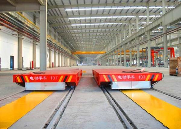 Quality High Frequency Busbar Powered Transfer Cart For Sliding Line Easy Operation for sale