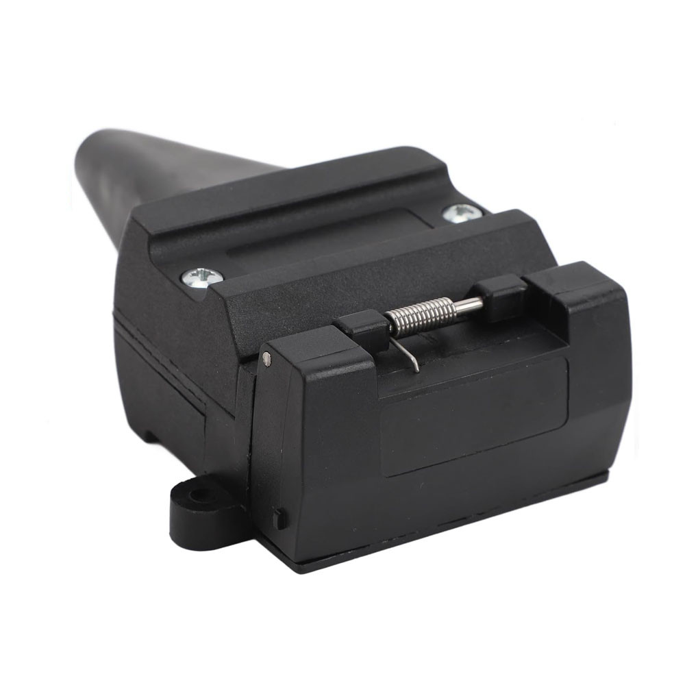 12-Pin Flat Male Trailer Plug And Female Socket Set 12P Pins 12V Voltage Side Light Adaptor