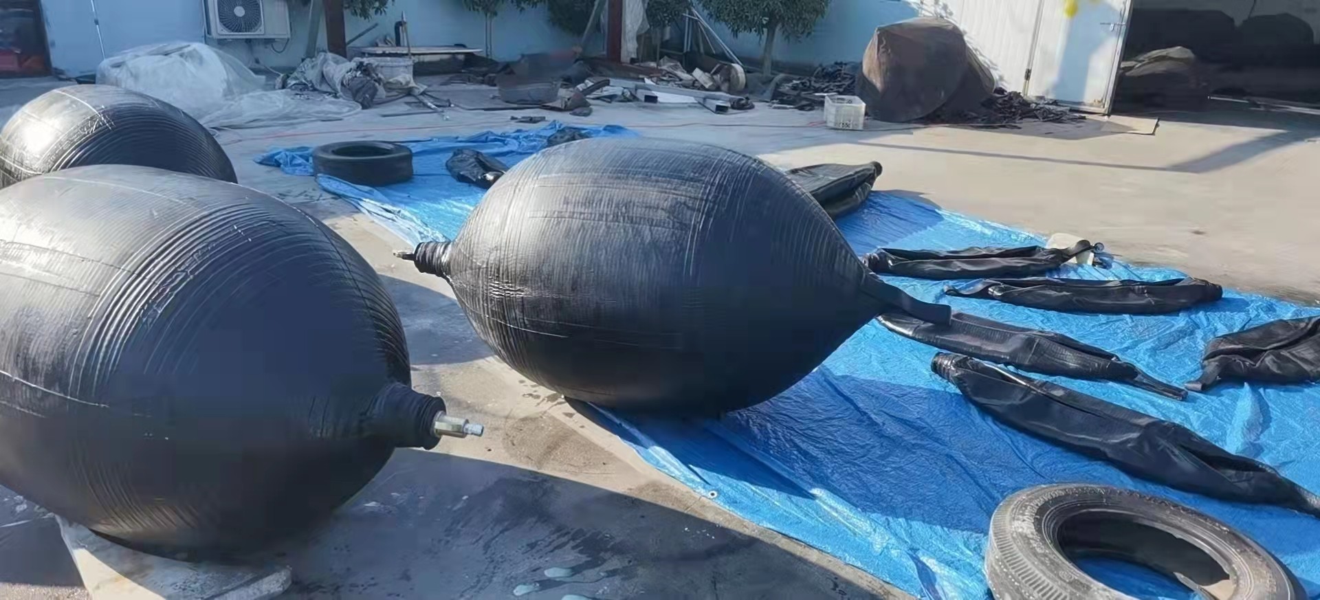 High Pressure Pipe Blocking Plugging Airbag / Rubber Airbag