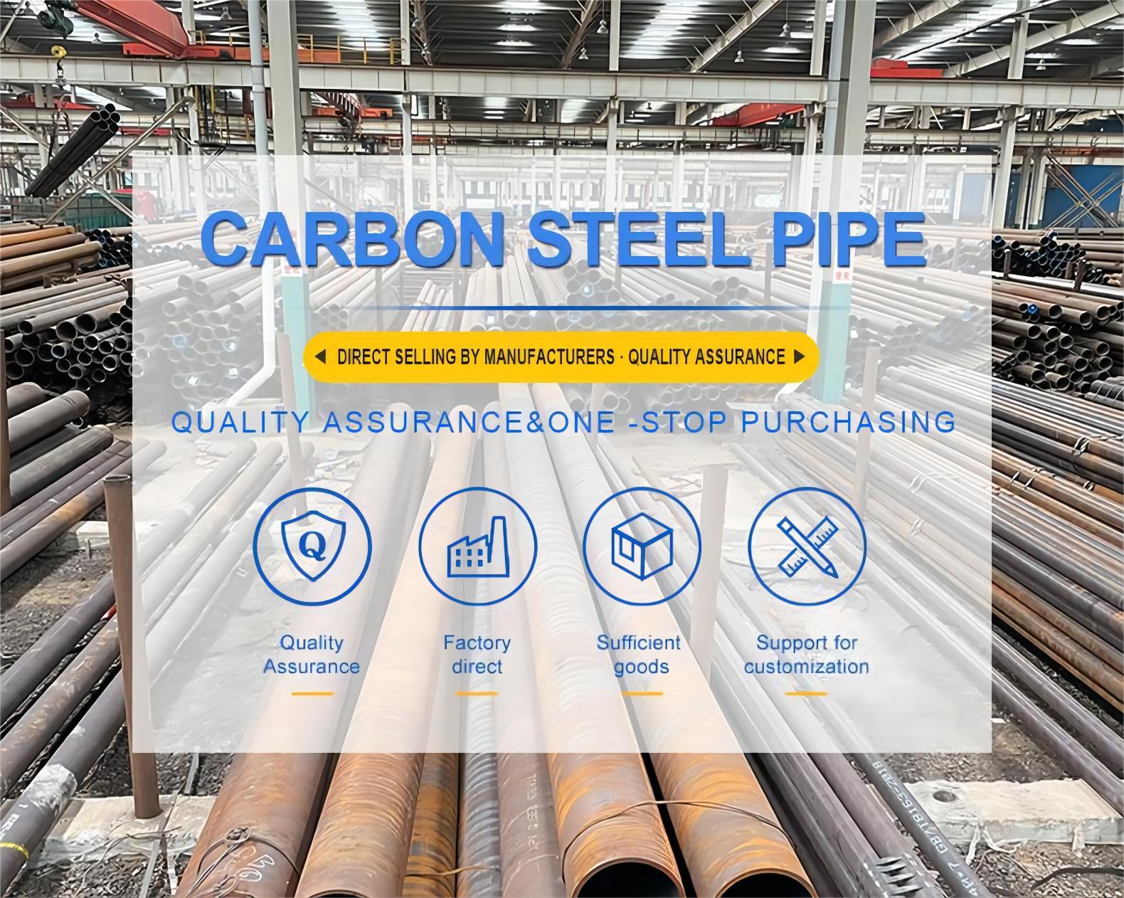 cold drawn s45c seamless carbon steel pipe