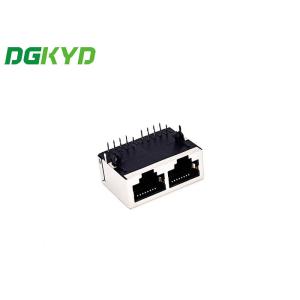 POE 1X2 8P8C TAB Down RJ45 Network Jack Without LED