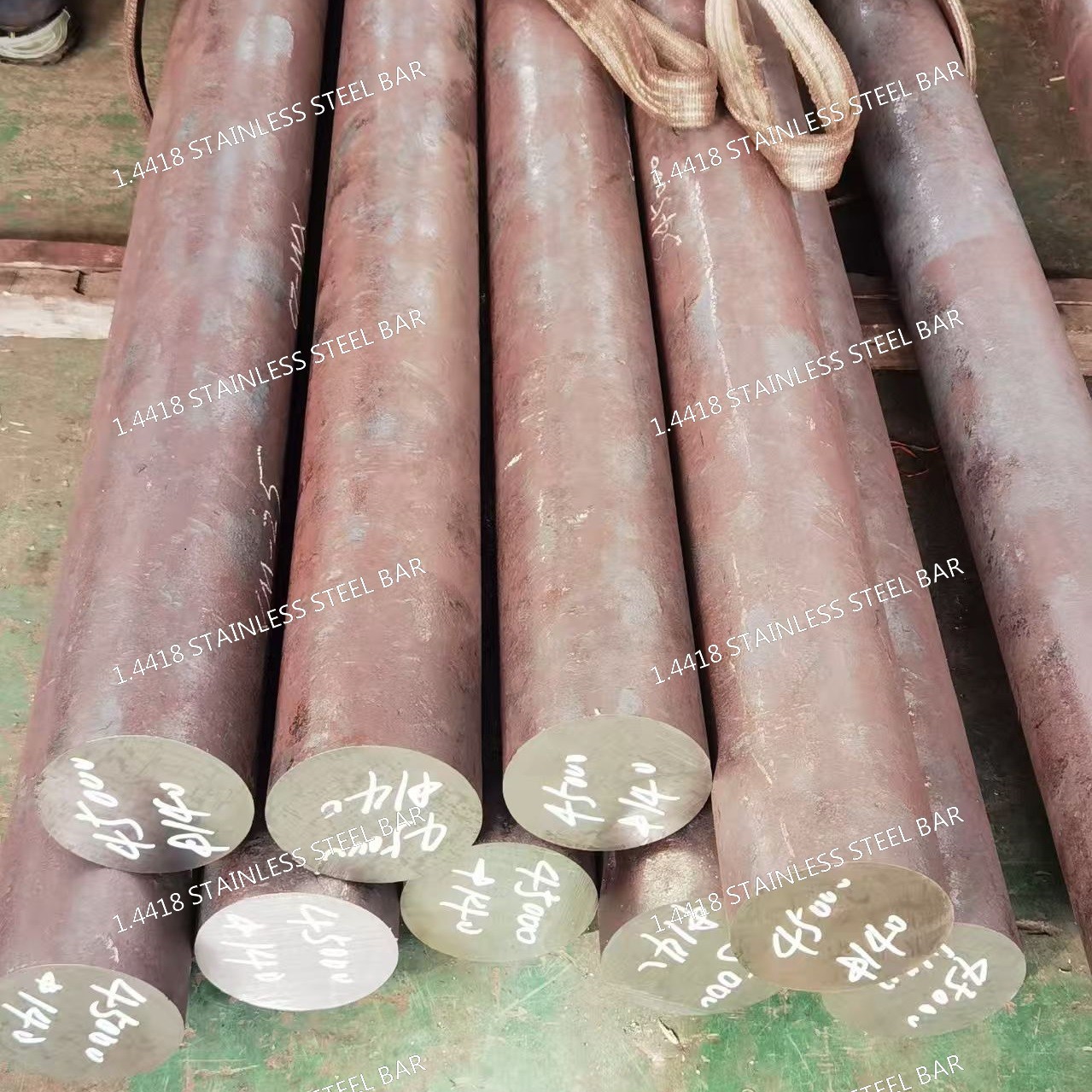 1.4418 Stainless Steel Bar Round Square and Flat Profiles ASTM DIN GB EN Standard