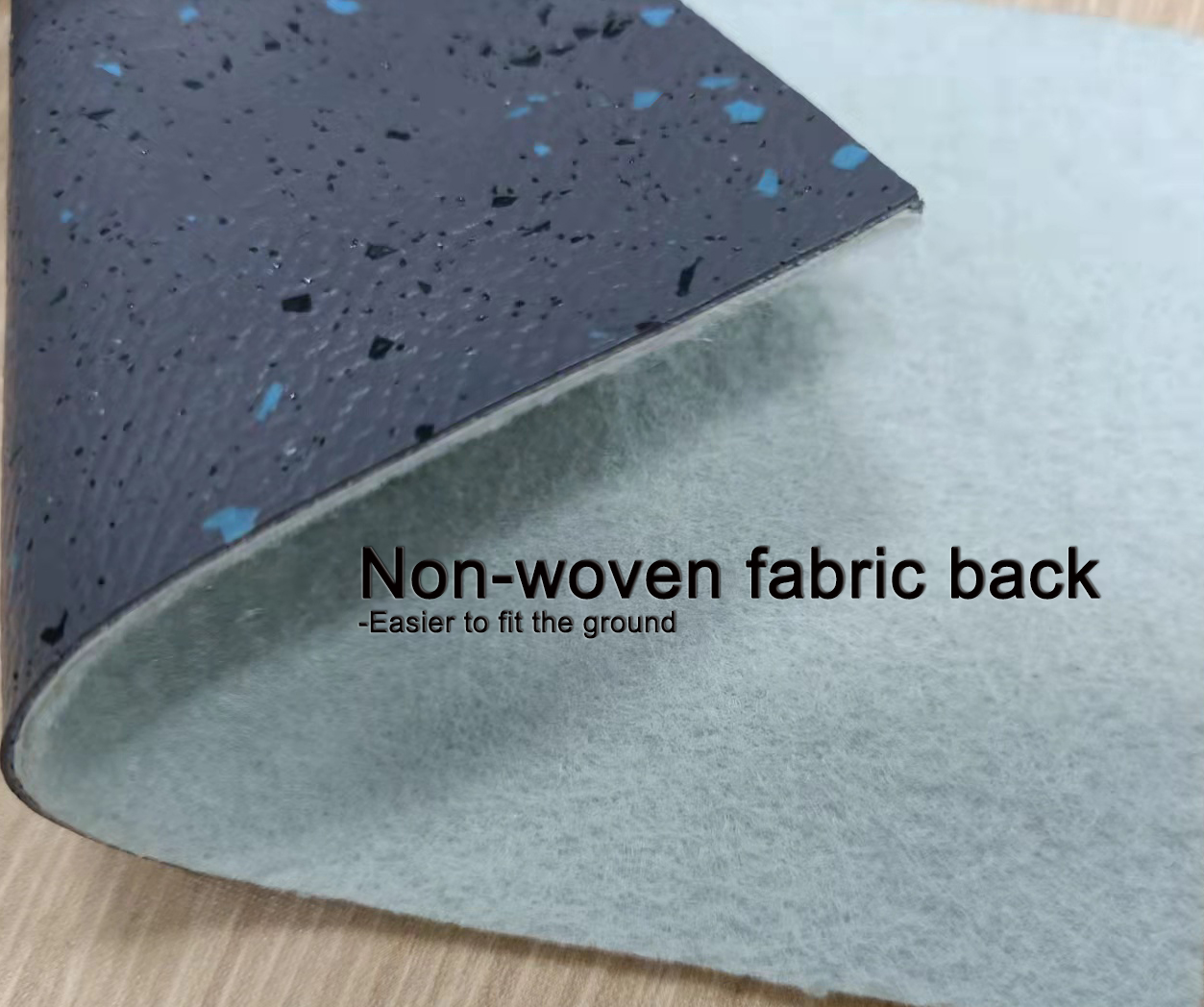 Vinyl Non Slip Safety Flooring UV Coating Relle Flooring For Train