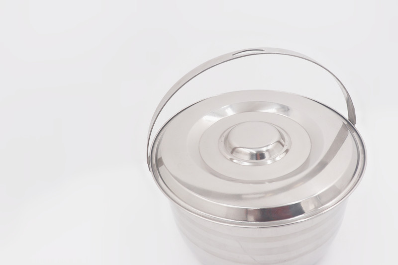 4pcs Soup Bowl No Magenic 24cm Stainless Steel Cooking Pot