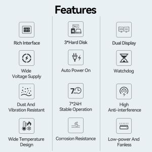Intel Core i7 Series Industrial PC With Dual DDR4 RAM mSATA M2 SSD Linux And