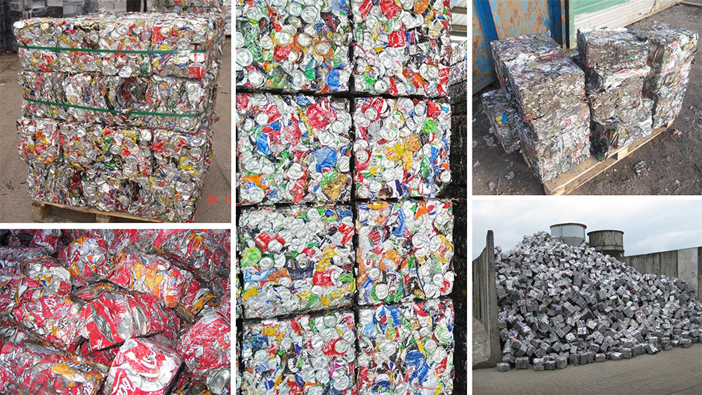 Waste PET Baler HDPE Recycling Baler Plastic Press Machine Plastic Film Bags Baler