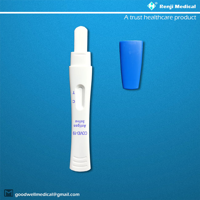 YBTC Antigen Rapid Testing Kit , Fast Result 10-15mins Covid Diagnostic Test Saliva