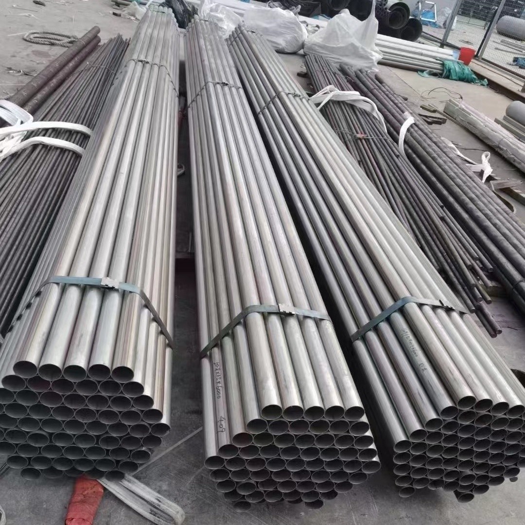 Low Fin Tube 1.4510 X3CrTi17 OD 19.05 Thick 1.5mm AISI 439 Stainless Steel Welded Pipe
